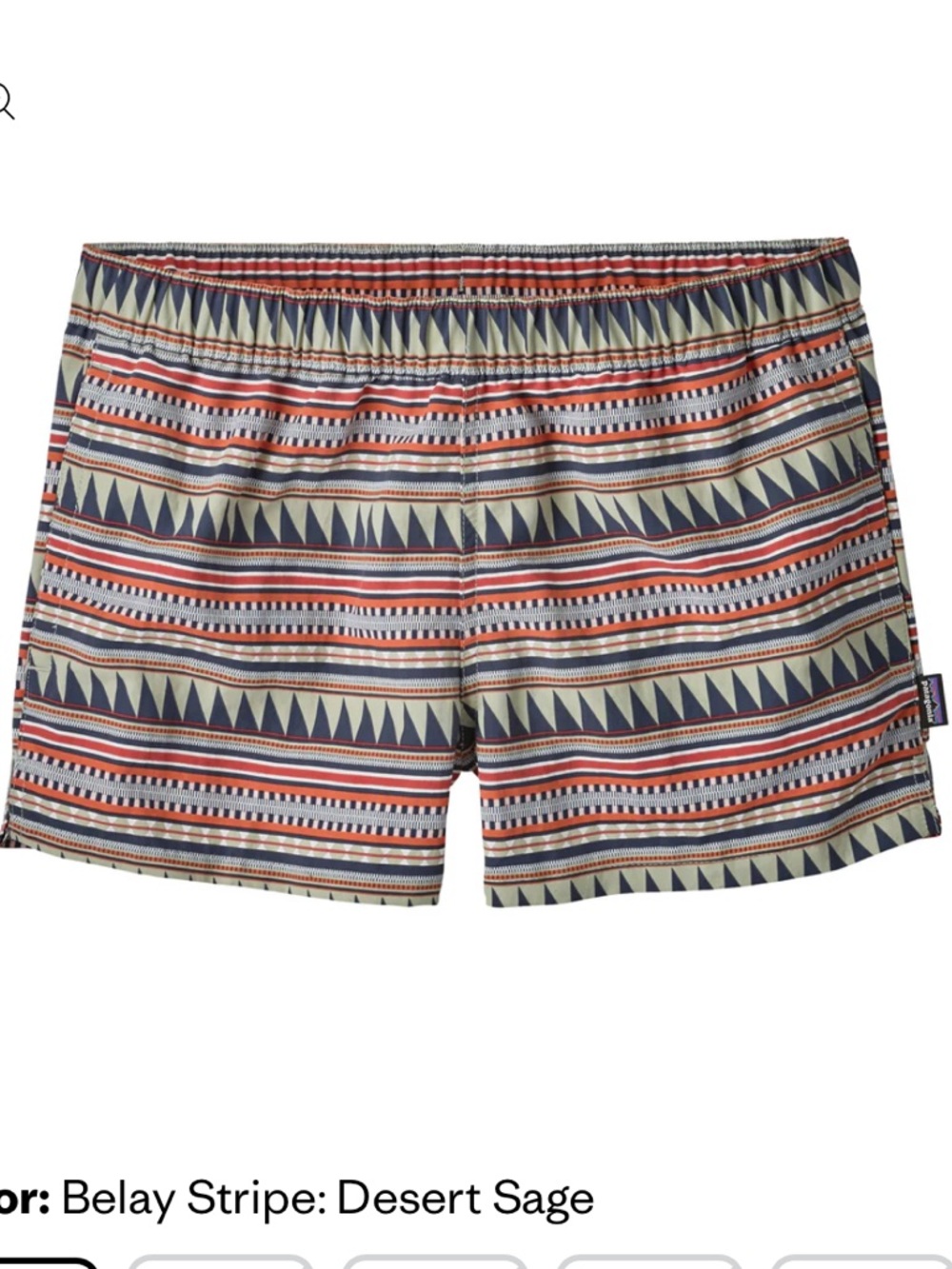 Women's Patagonia baggies 2.5” M